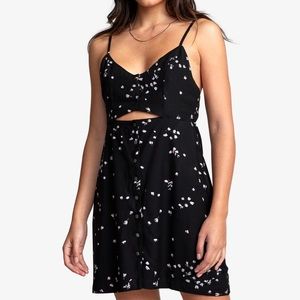 RVCA front button dress